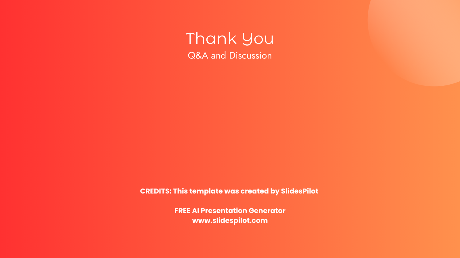 Thank You