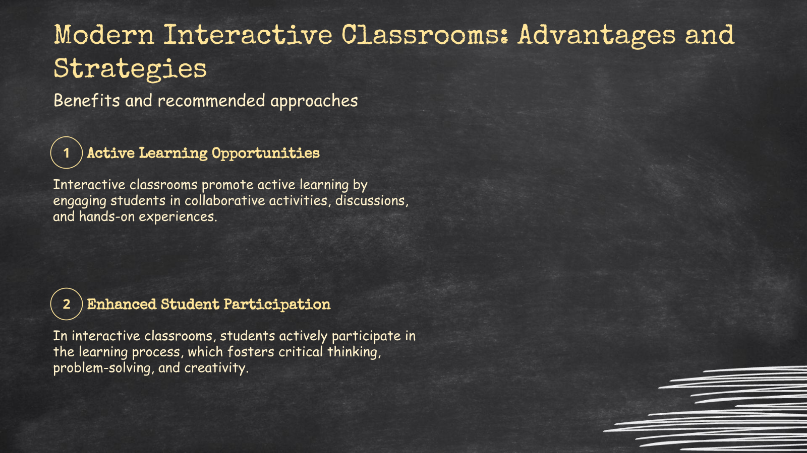 Modern Interactive Classrooms: Advantages and Strategies