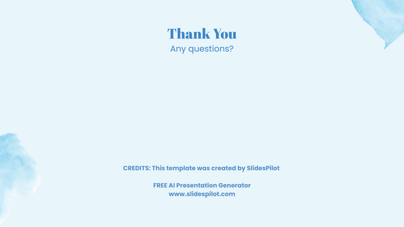 Thank You
