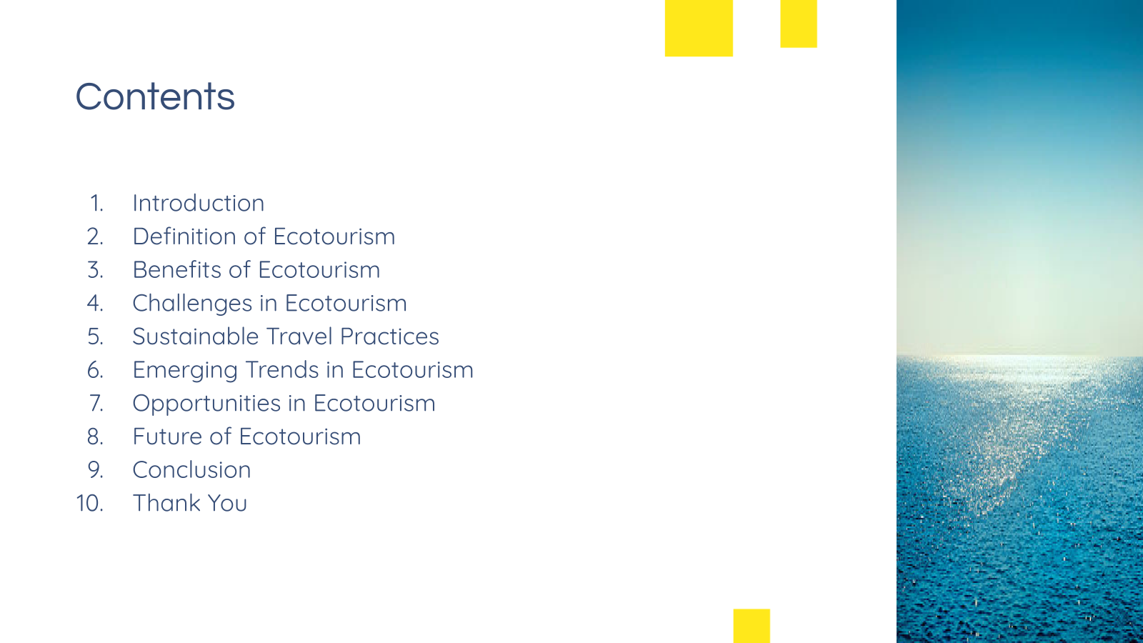 Contents