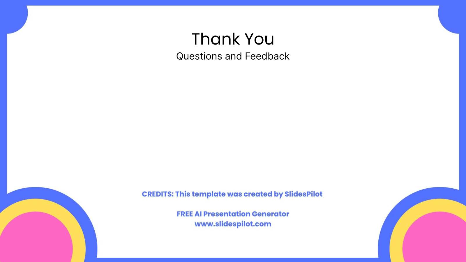 Thank You