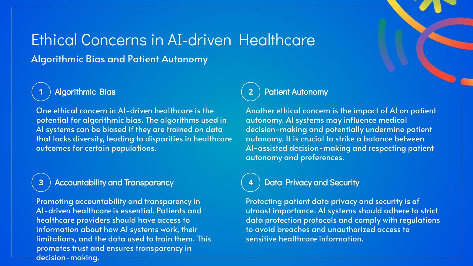 Ethical Concerns in AI-driven Healthcare