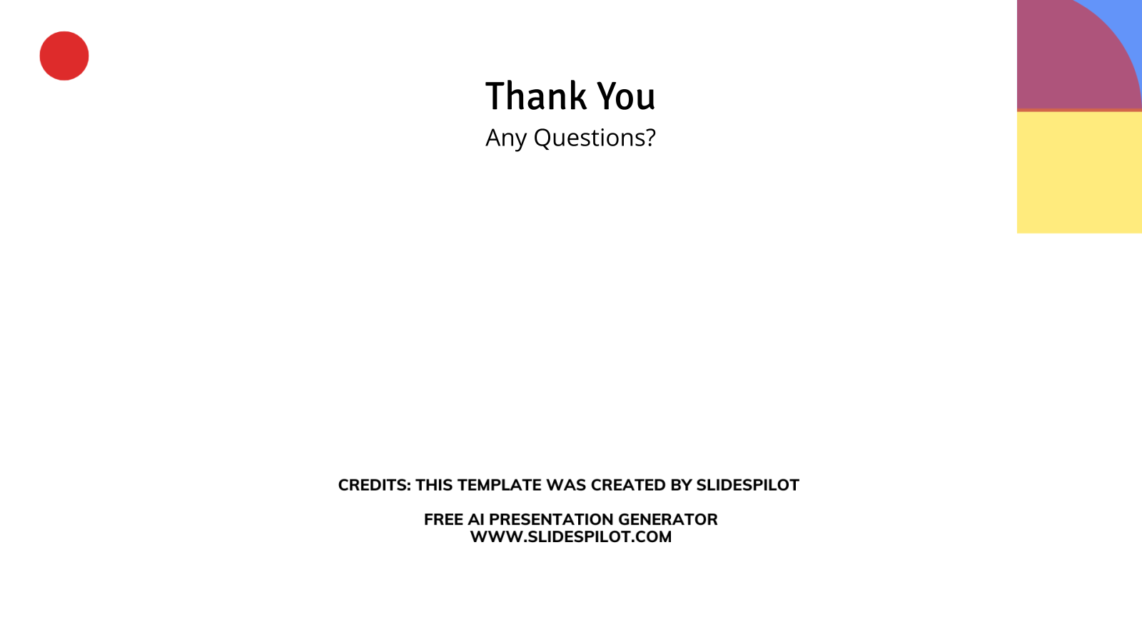 Thank You