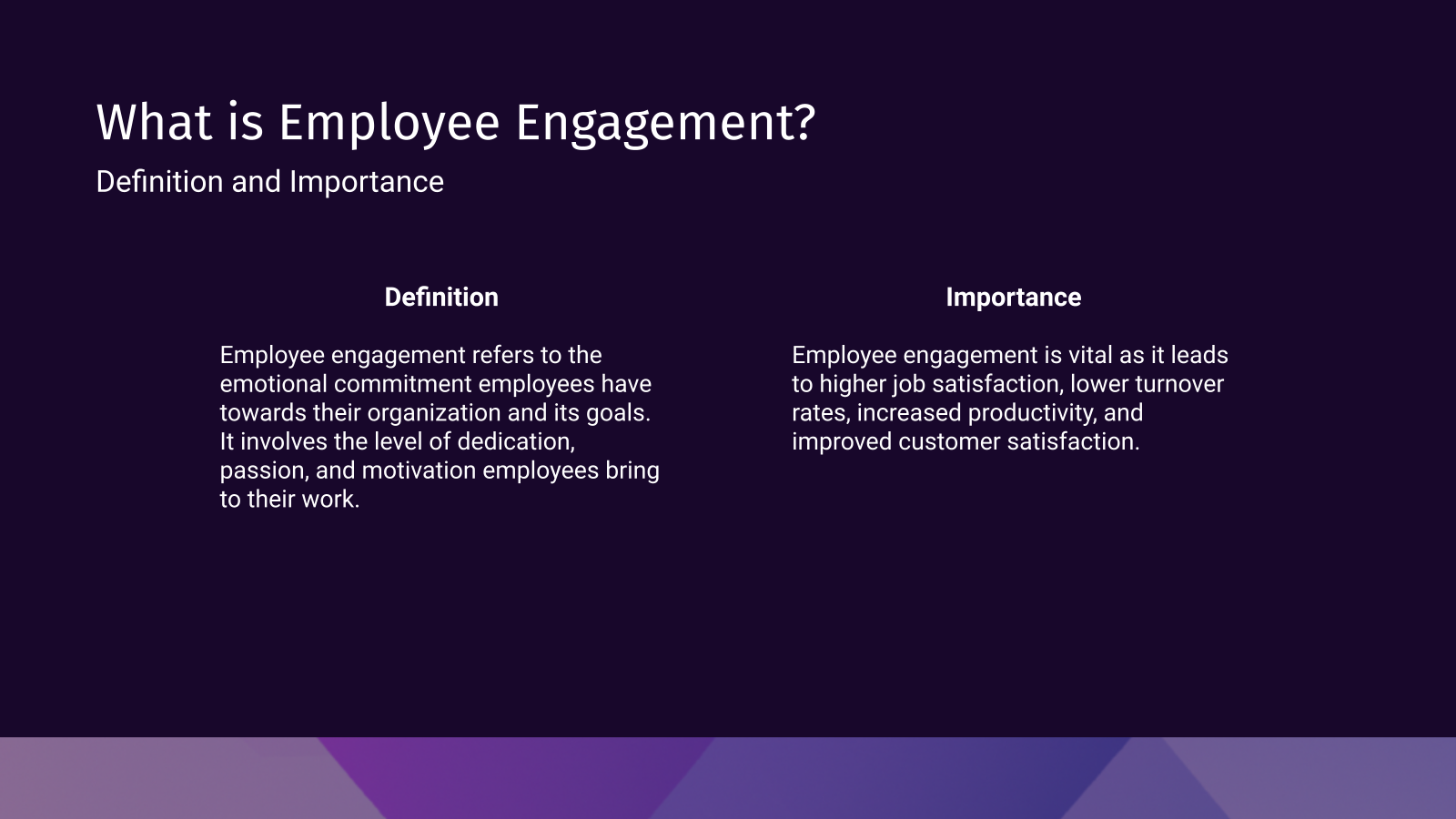 What is Employee Engagement?