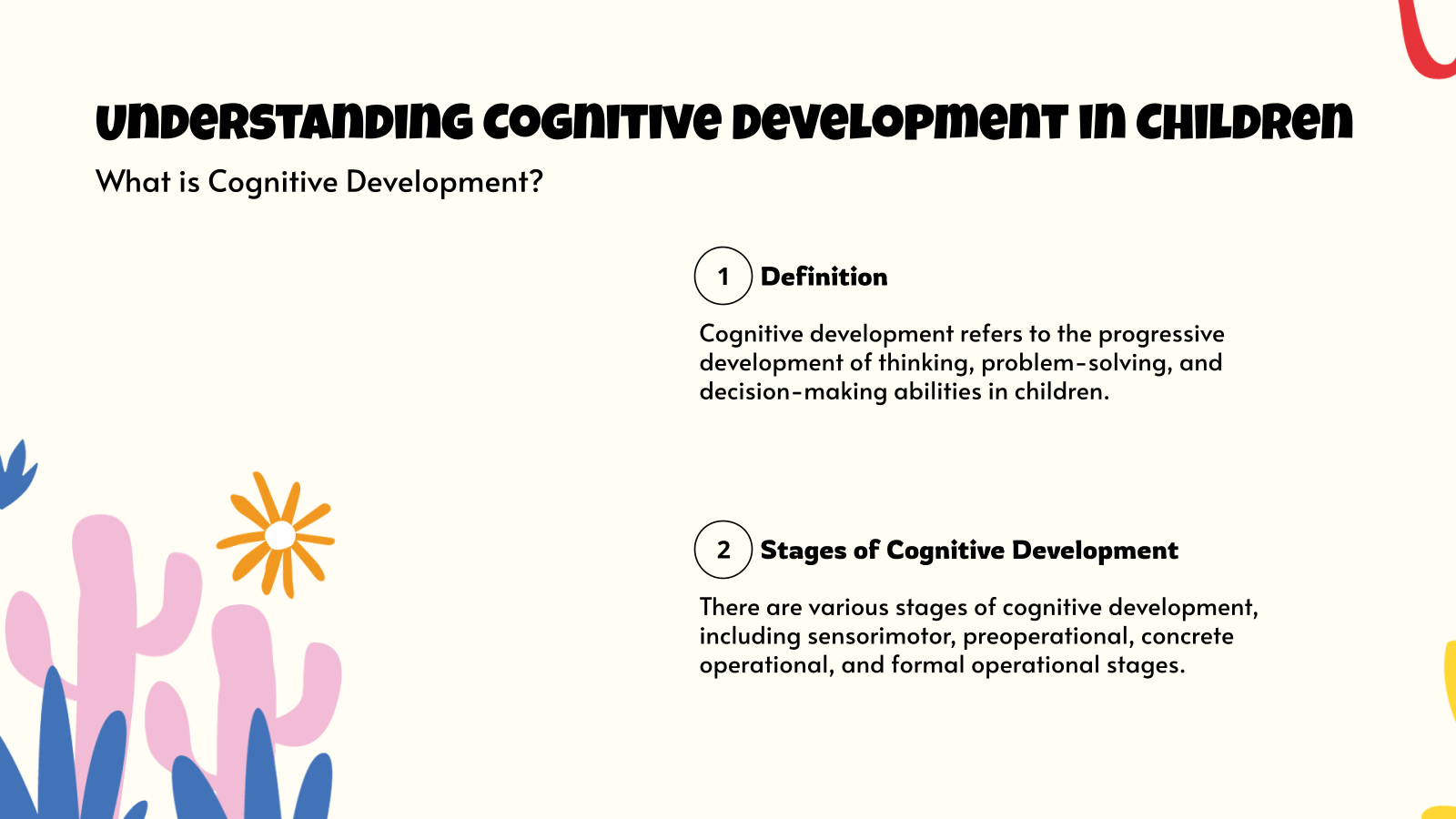 Understanding Cognitive Development in Children