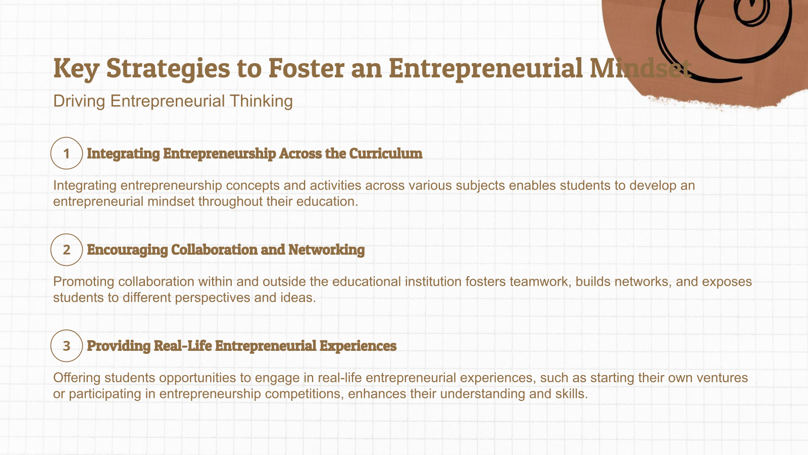 Key Strategies to Foster an Entrepreneurial Mindset