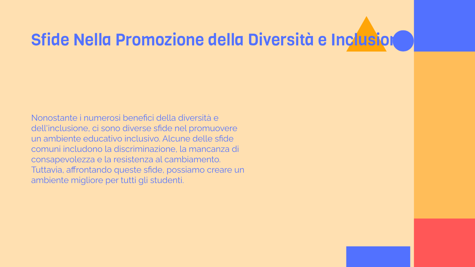 Sfide Nella Promozione della Diversità e Inclusione