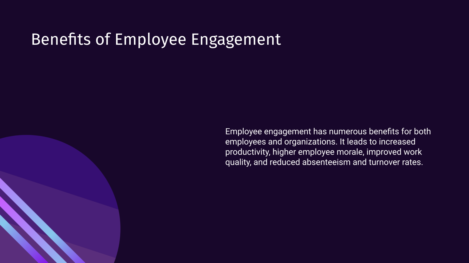 Benefits of Employee Engagement