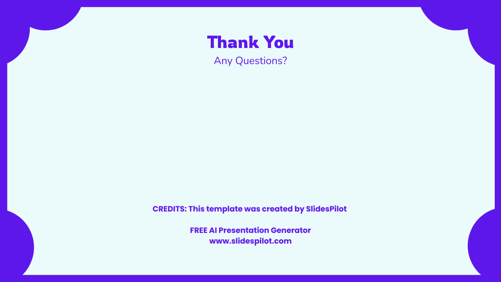 Thank You