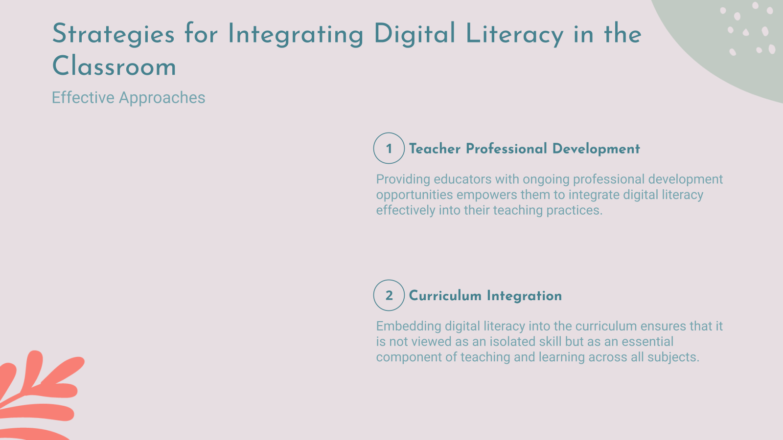 Strategies for Integrating Digital Literacy in the Classroom