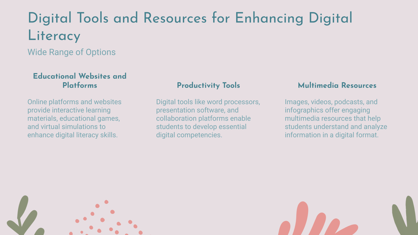 Digital Tools and Resources for Enhancing Digital Literacy