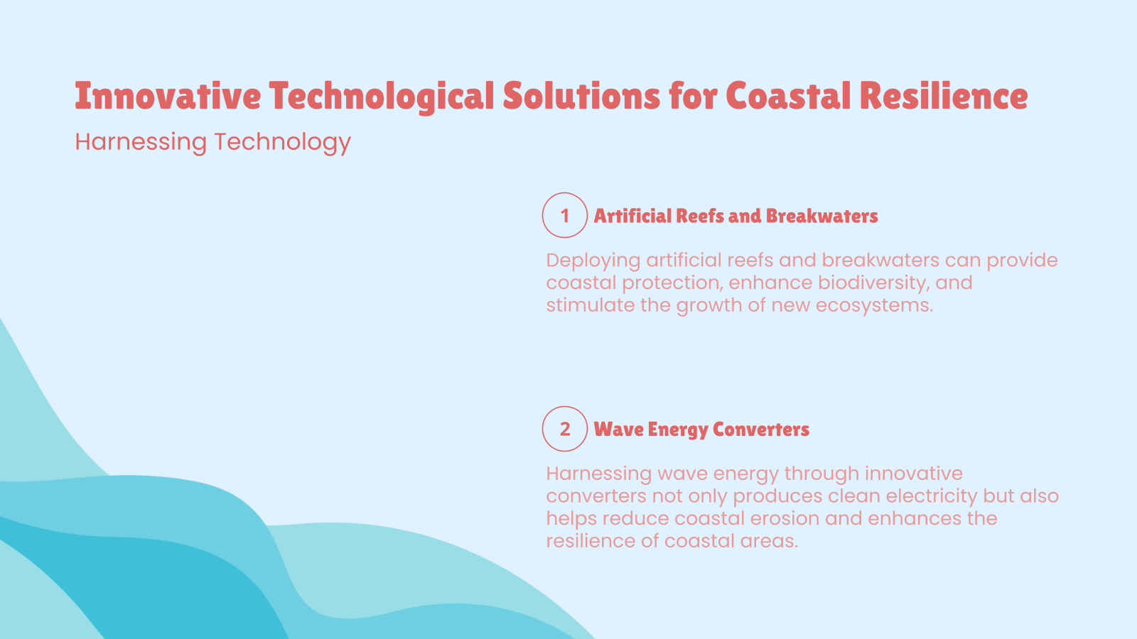 Innovative Technological Solutions for Coastal Resilience