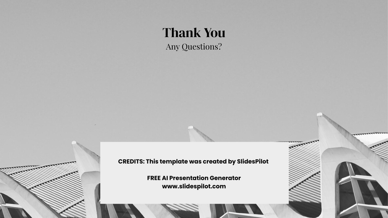 Thank You