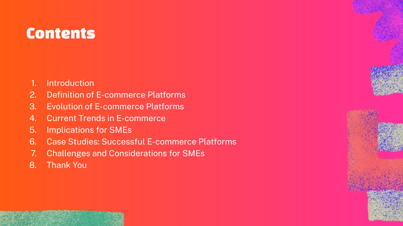 Contents