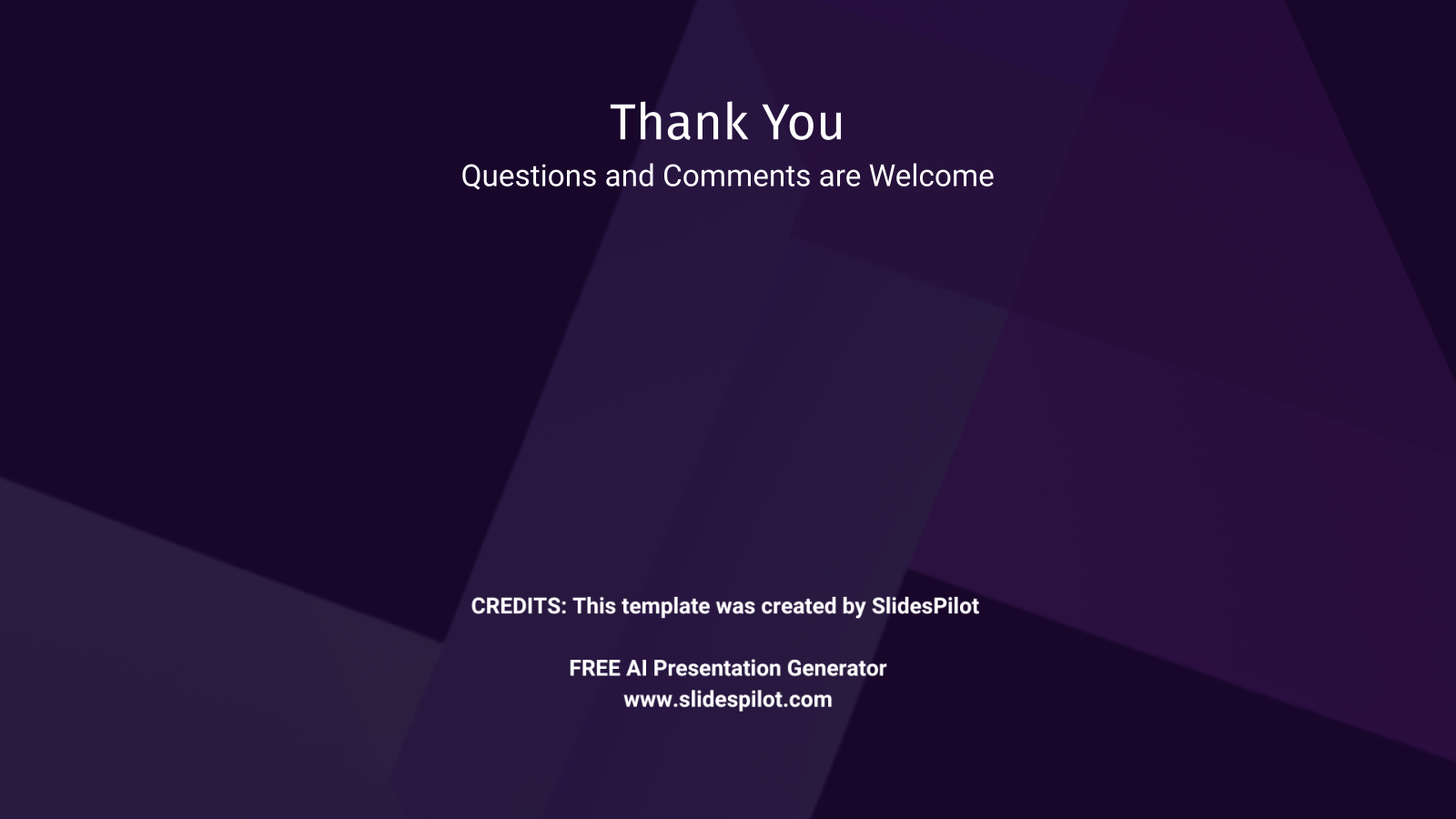 Thank You