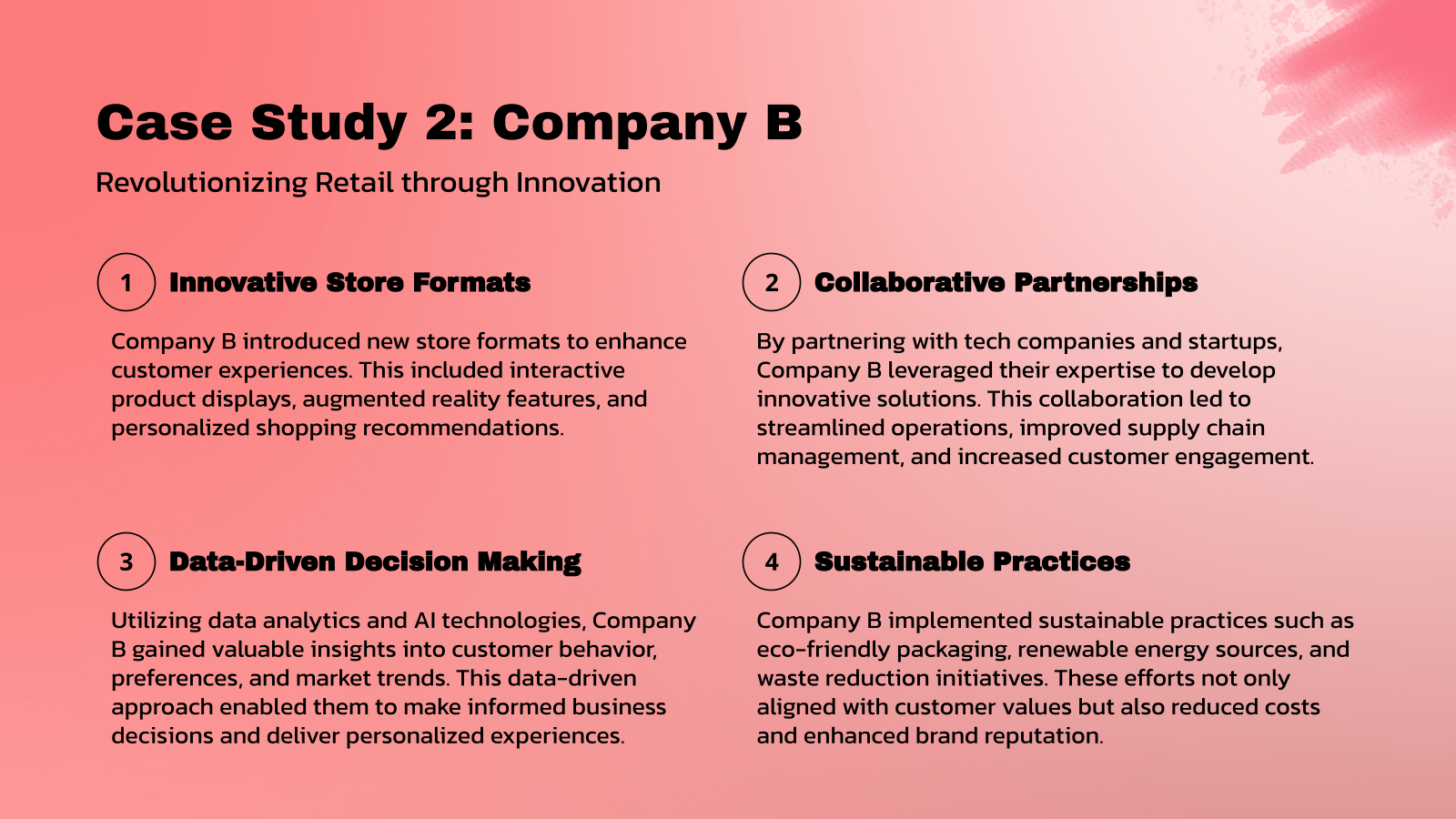 Case Study 2: Company B