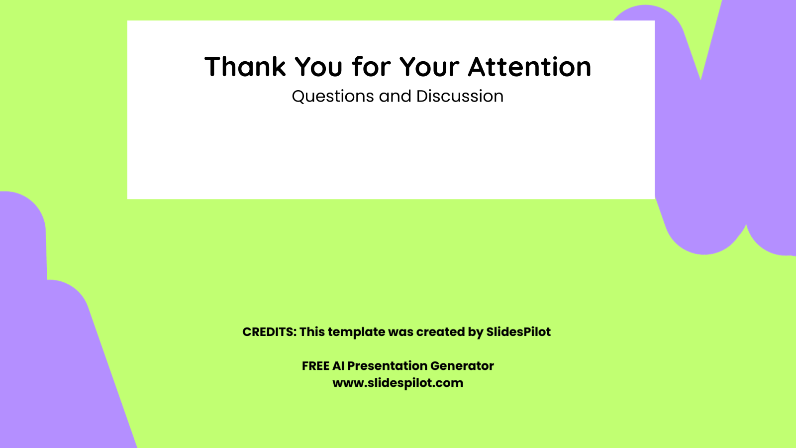 Thank You for Your Attention