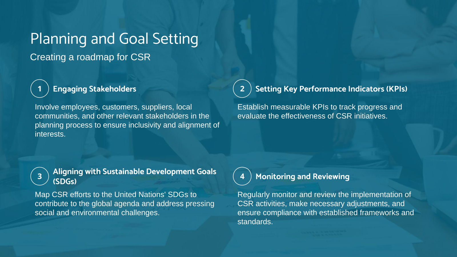 Planning and Goal Setting