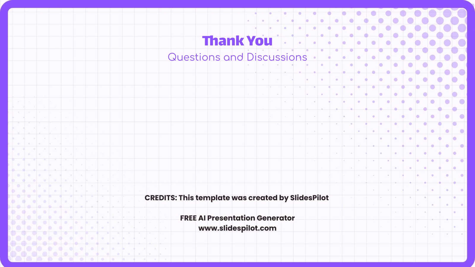 Thank You