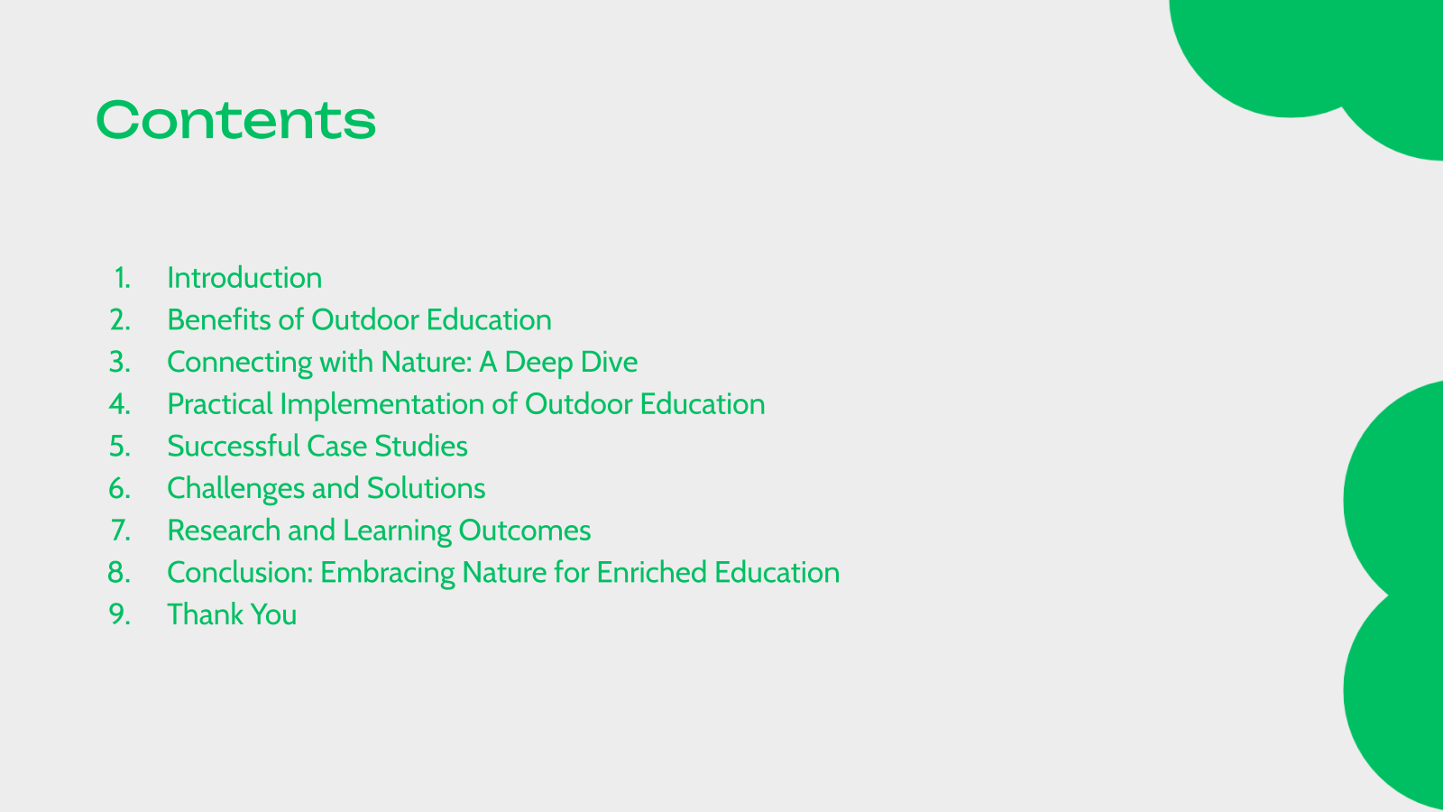 Contents