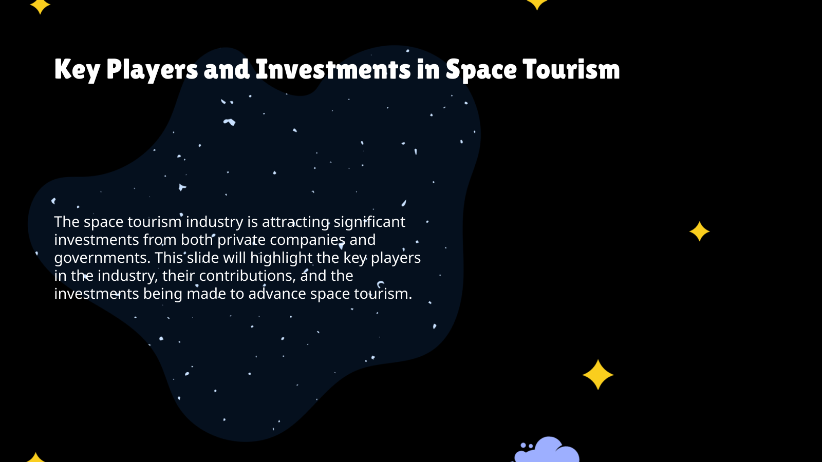 Key Players and Investments in Space Tourism