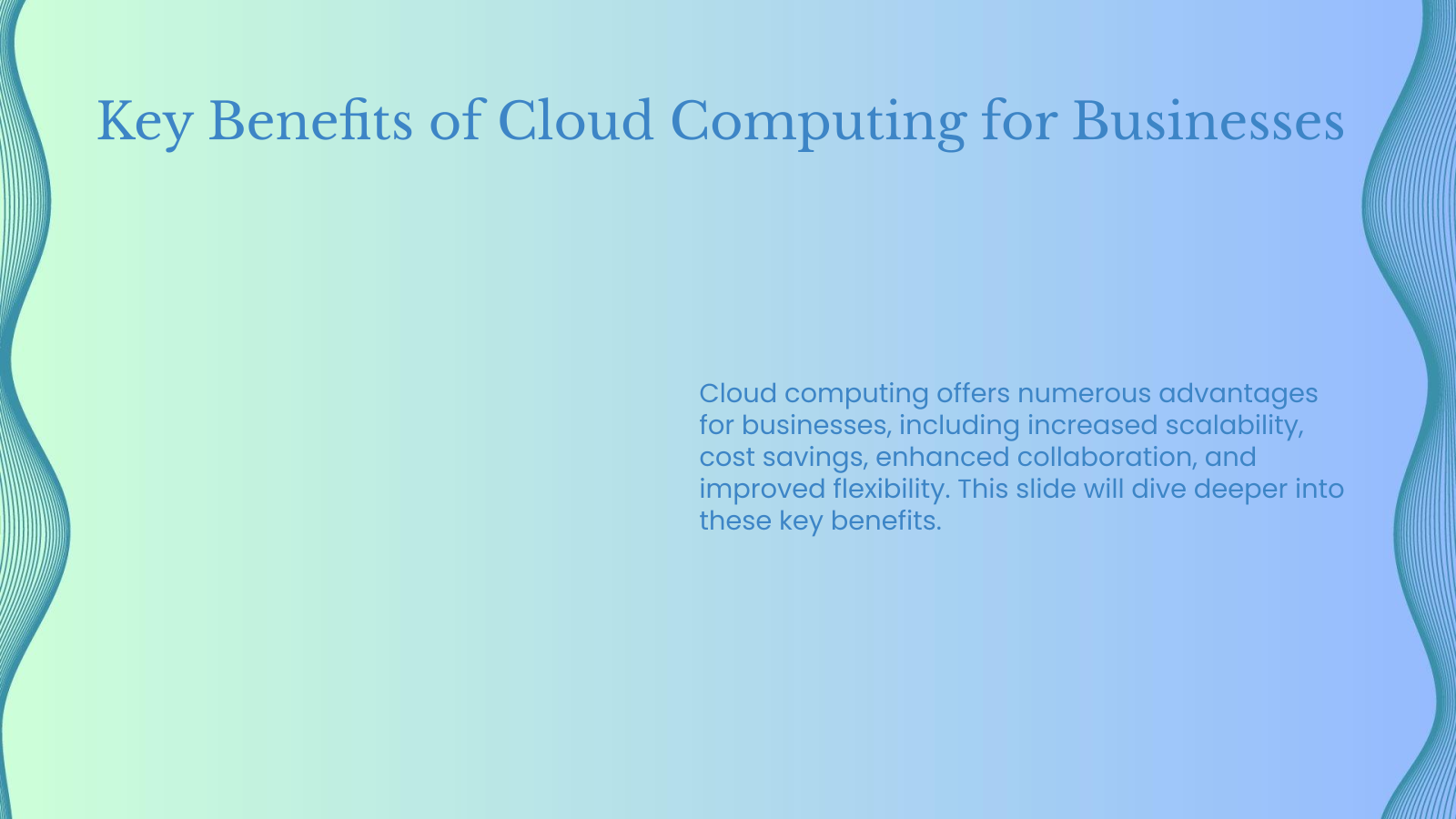 Key Benefits of Cloud Computing for Businesses