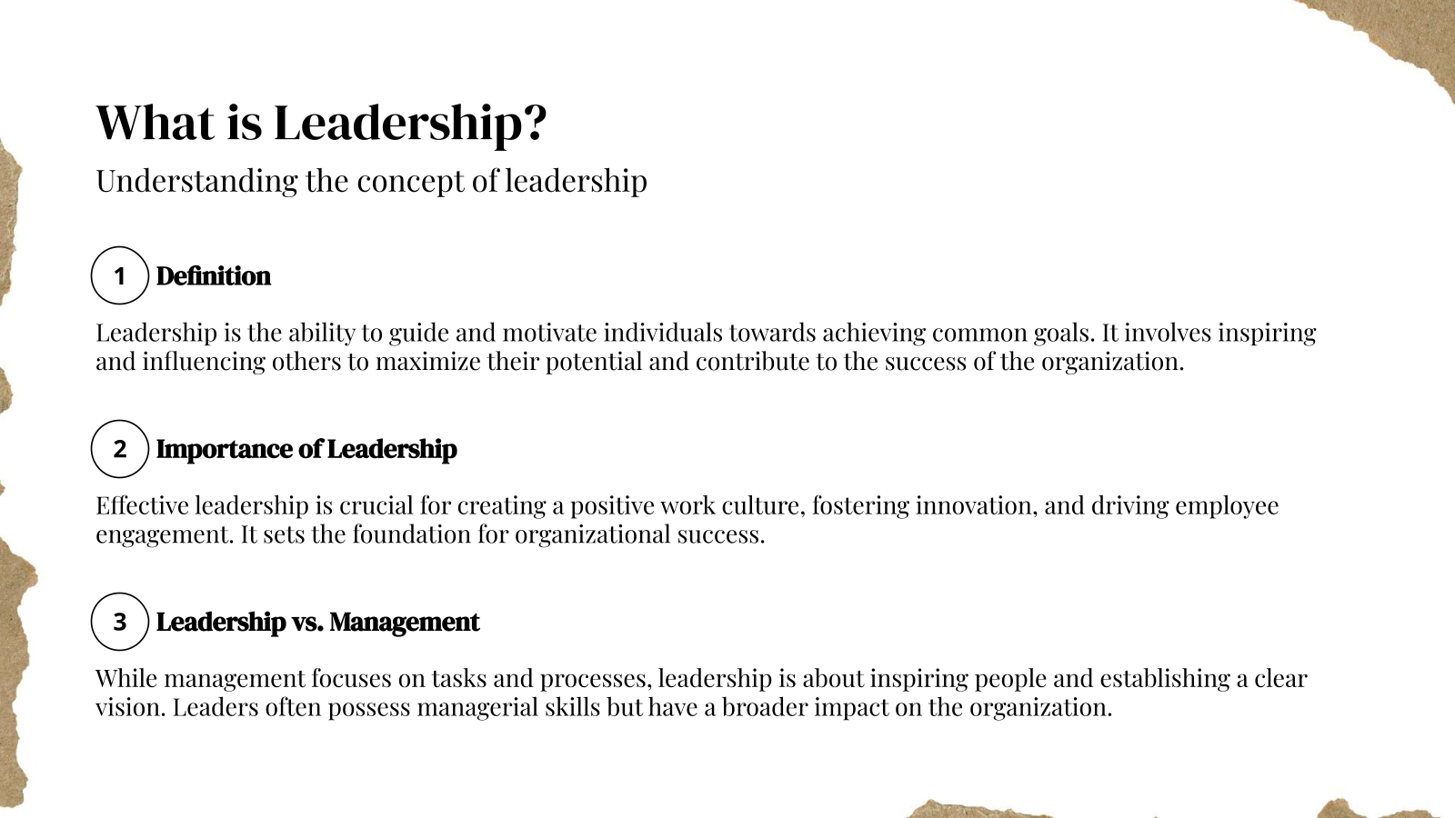 What is Leadership?