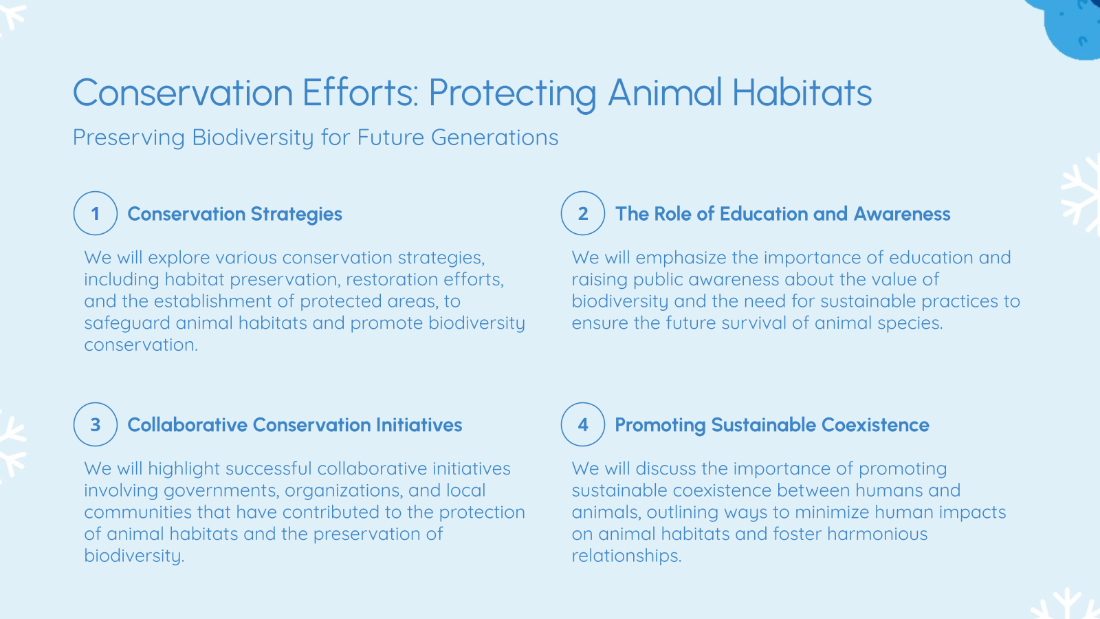 Conservation Efforts: Protecting Animal Habitats