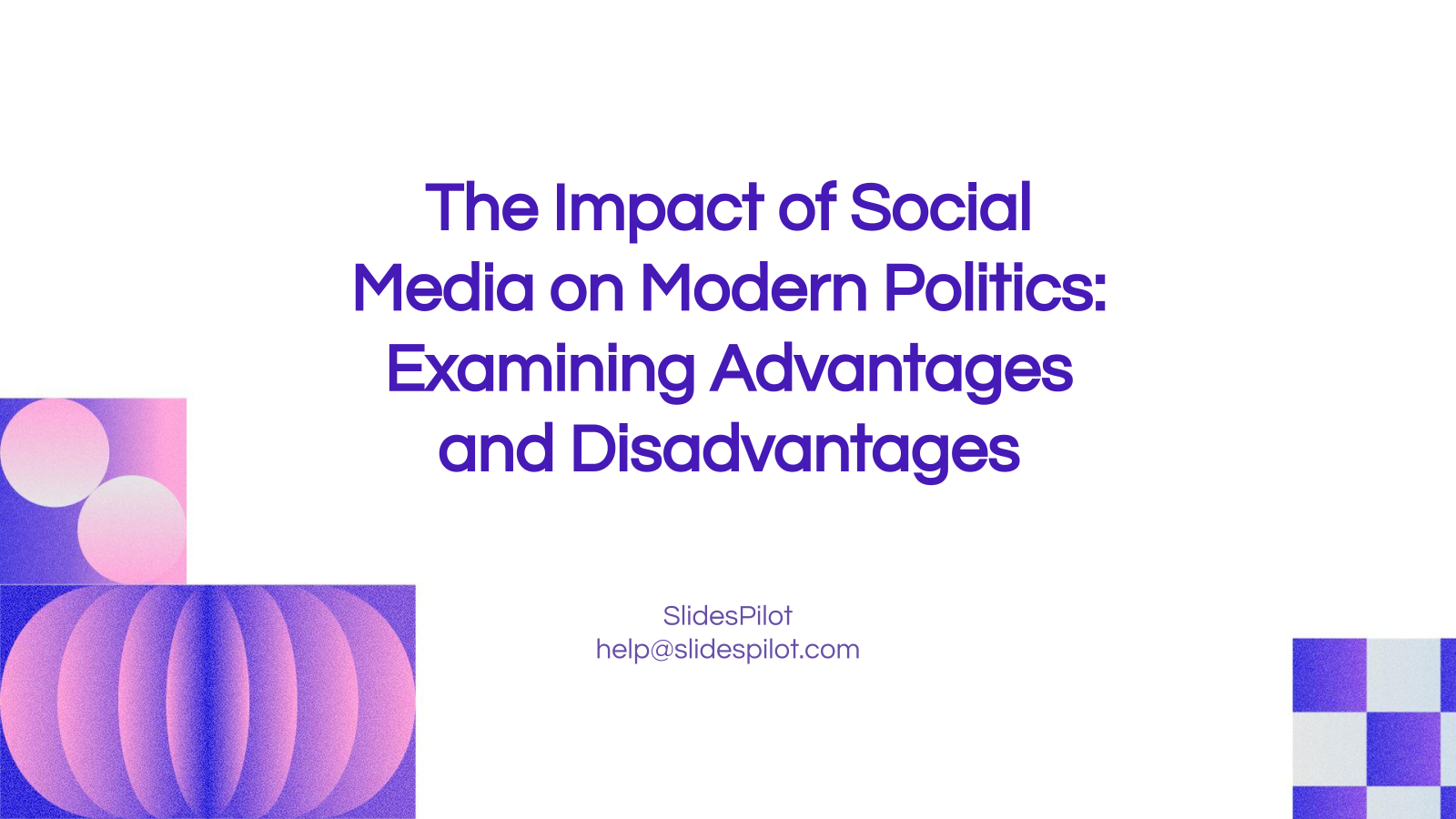 The Impact of Social Media on Modern Politics: Examining Advantages and Disadvantages