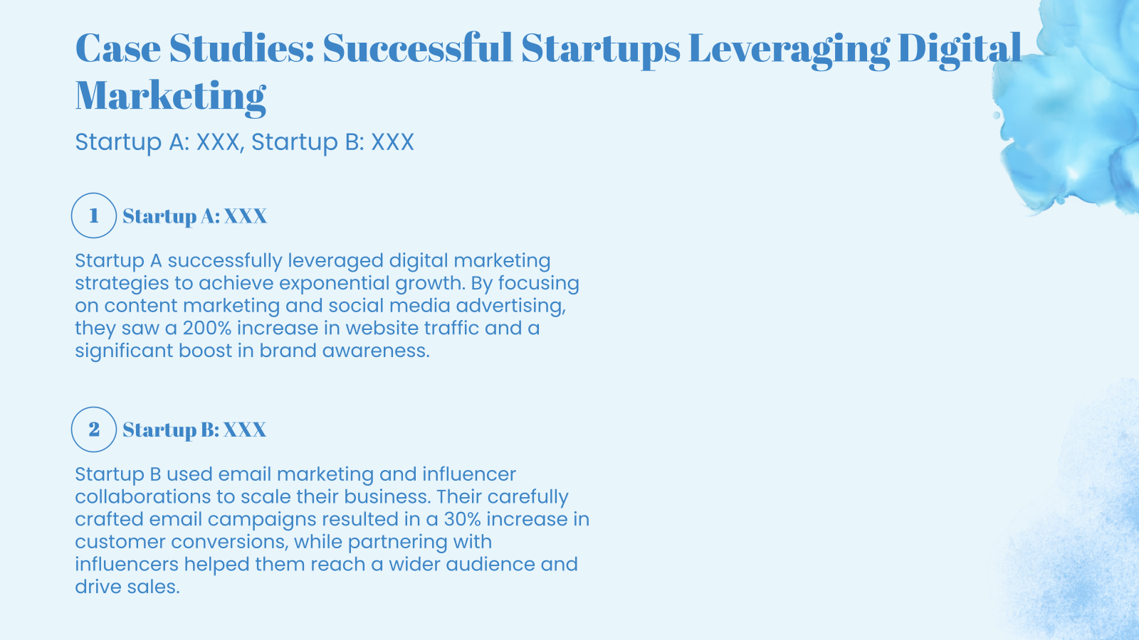 Case Studies: Successful Startups Leveraging Digital Marketing