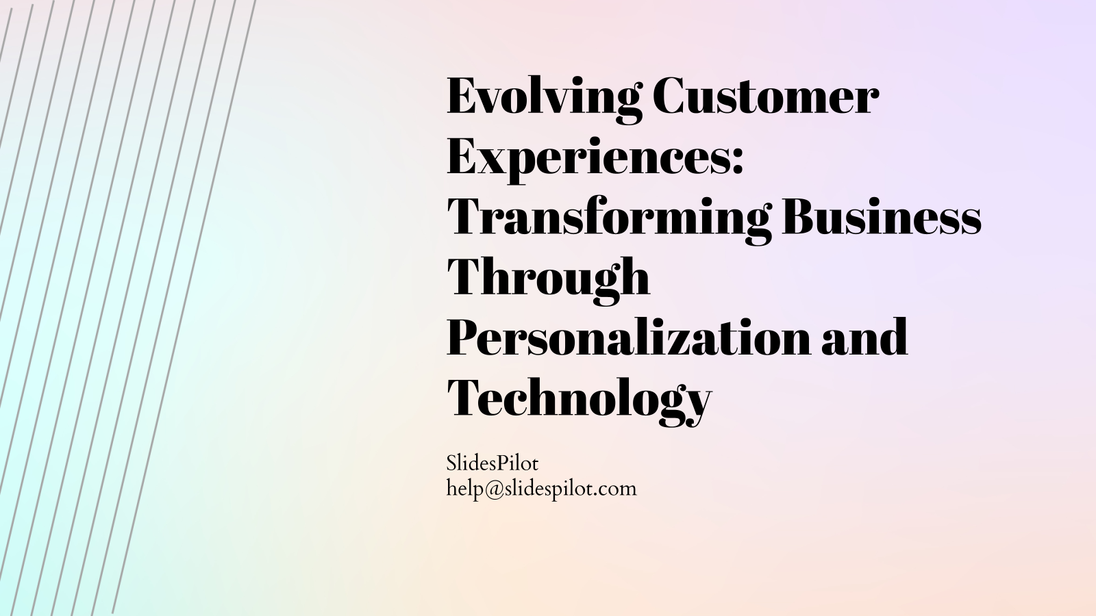 Evolving Customer Experiences: Transforming Business Through Personalization and Technology