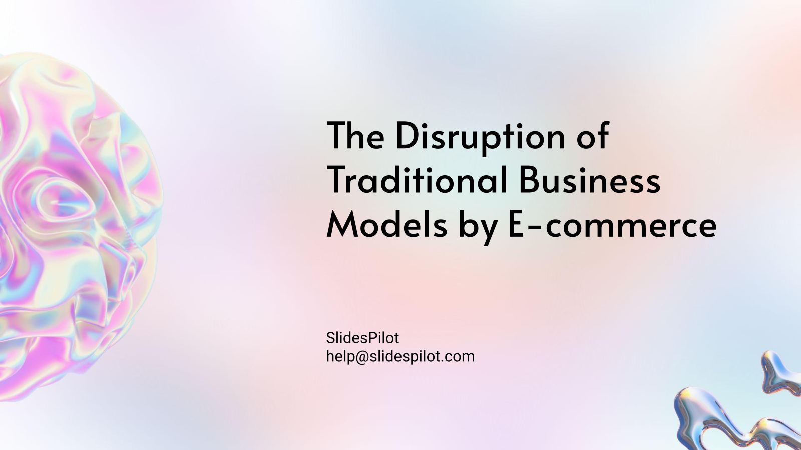 The Disruption of Traditional Business Models by E-commerce