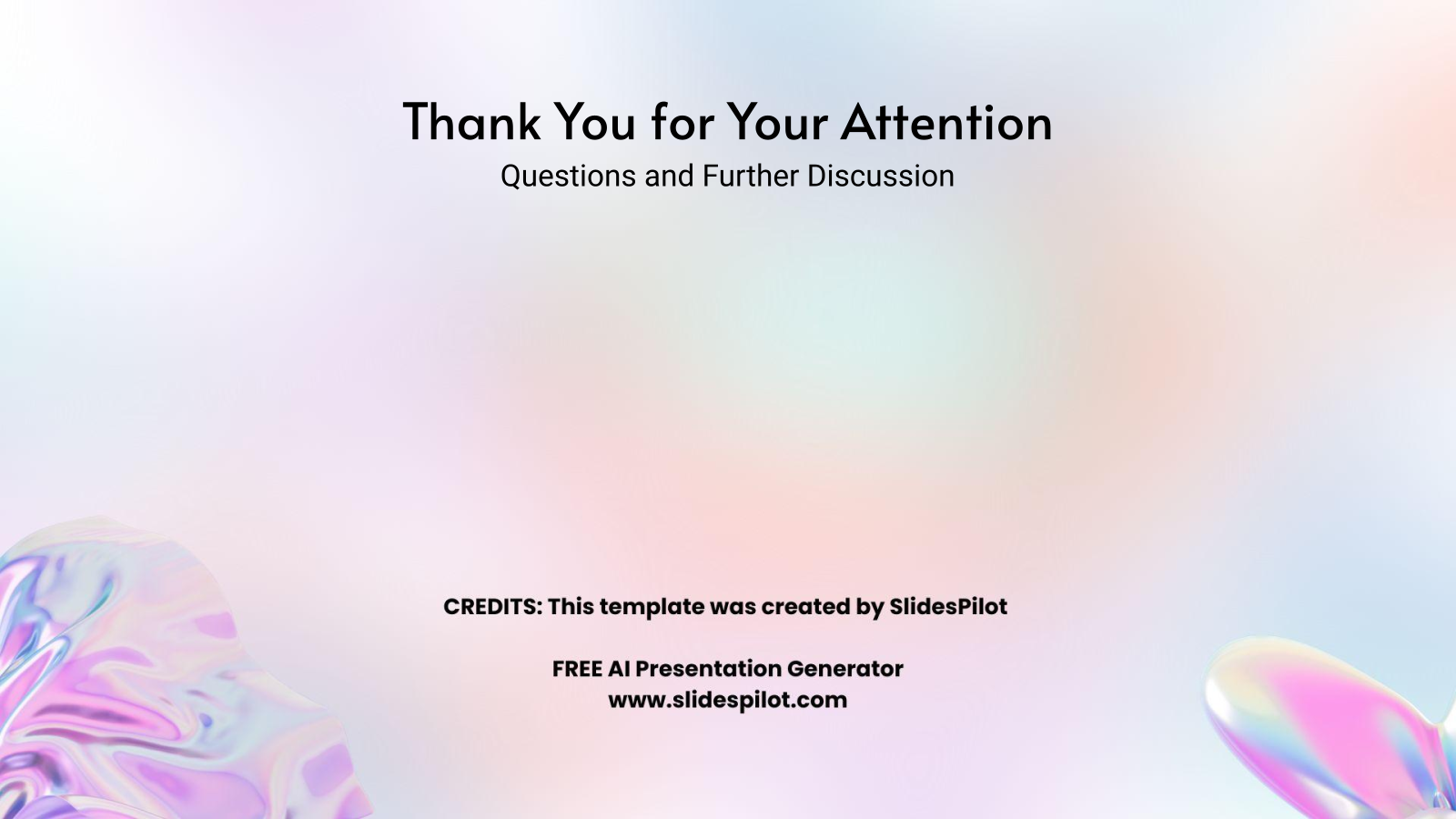 Thank You for Your Attention