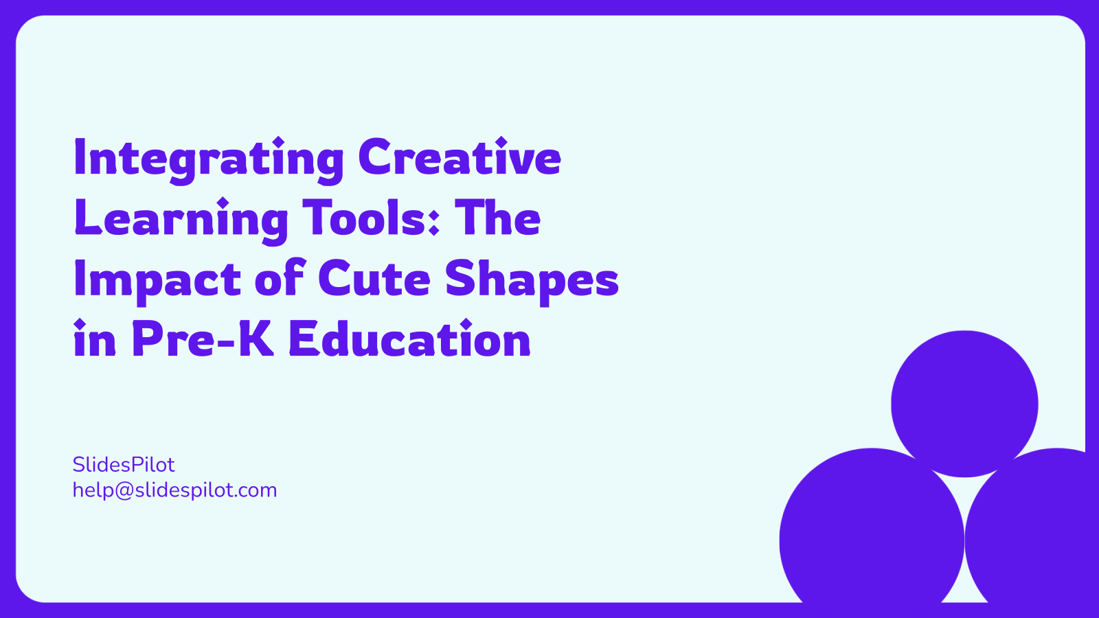 Integrating Creative Learning Tools: The Impact of Cute Shapes in Pre-K Education