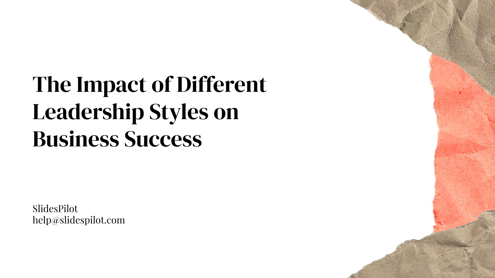 The Impact of Different Leadership Styles on Business Success