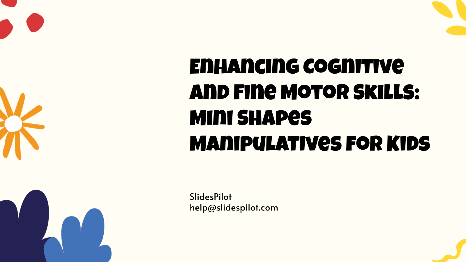 Enhancing Cognitive and Fine Motor Skills: Mini Shapes Manipulatives for Kids