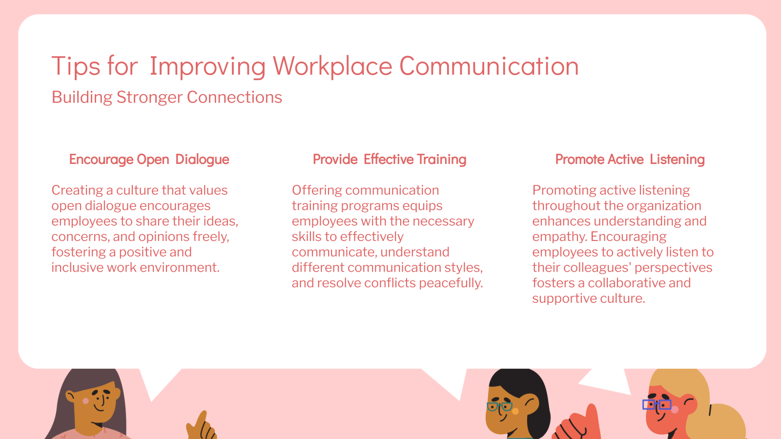 Tips for Improving Workplace Communication