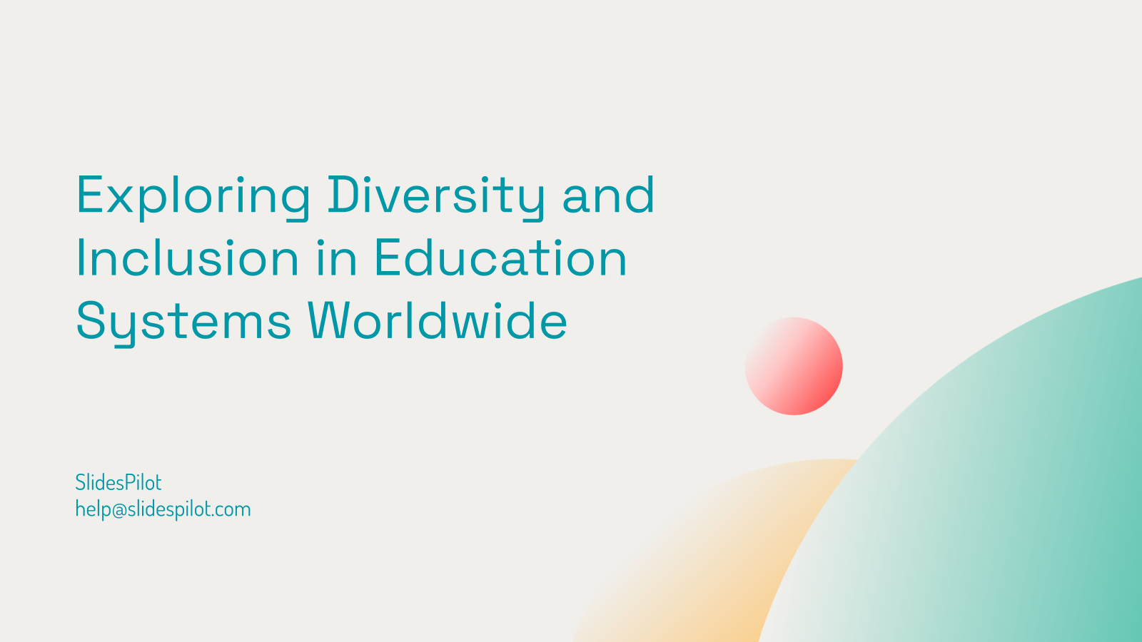 Exploring Diversity and Inclusion in Education Systems Worldwide