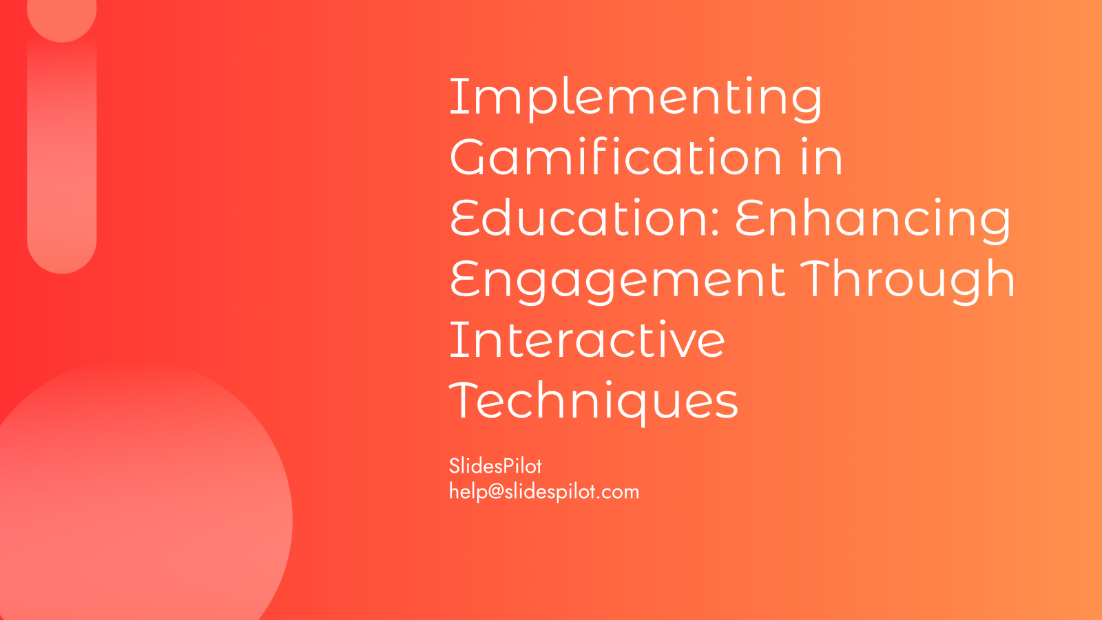 Implementing Gamification in Education: Enhancing Engagement Through Interactive Techniques