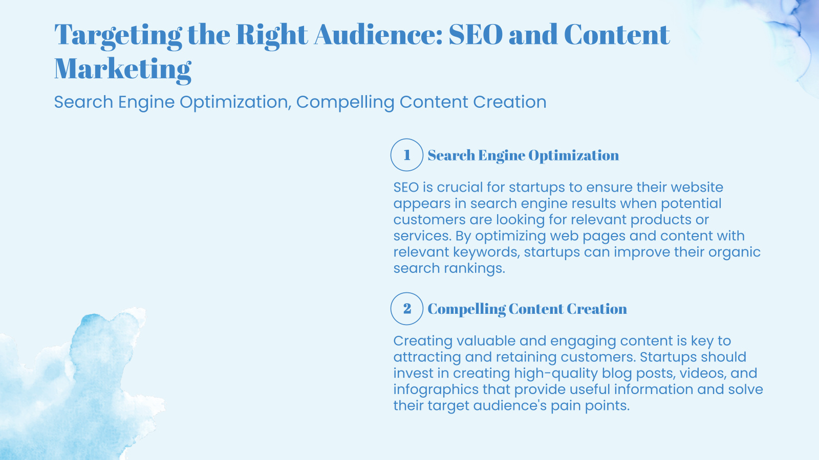 Targeting the Right Audience: SEO and Content Marketing