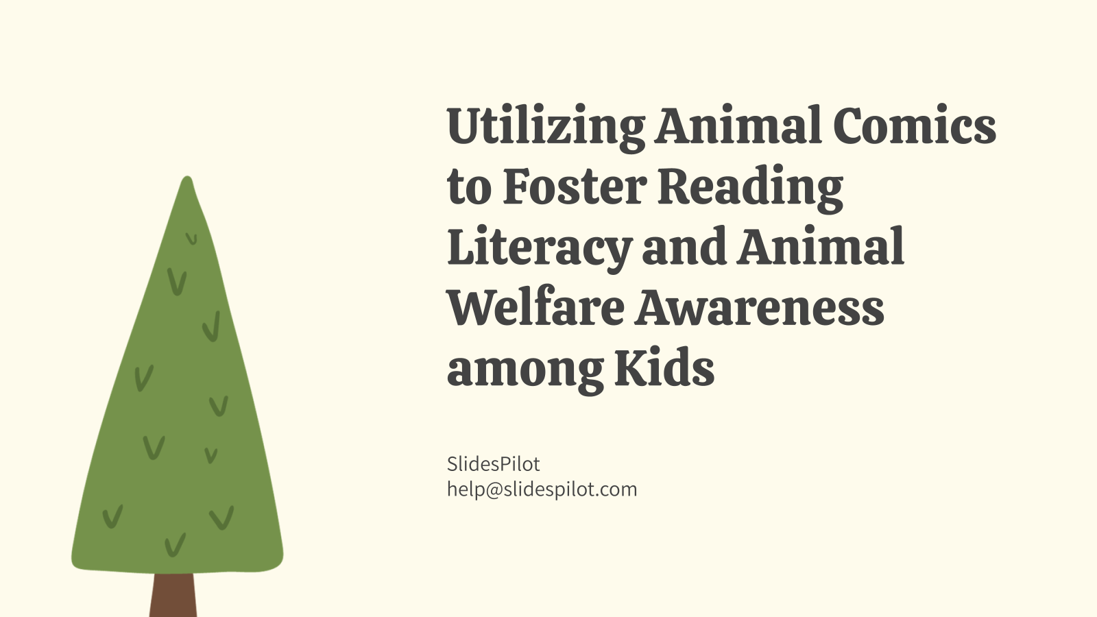 Utilizing Animal Comics to Foster Reading Literacy and Animal Welfare Awareness among Kids