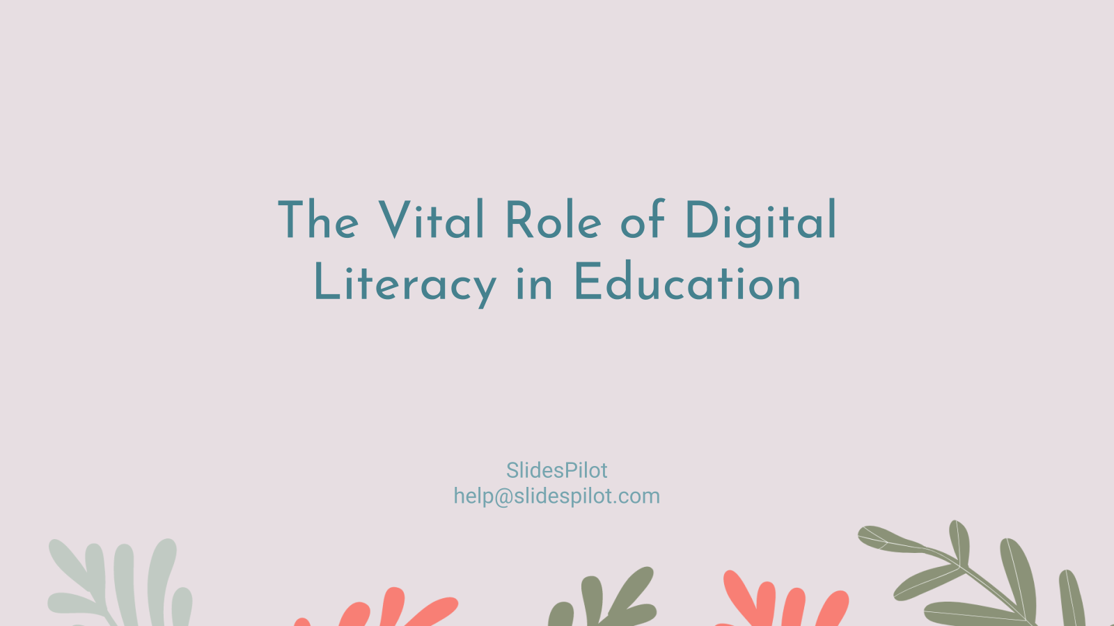 The Vital Role of Digital Literacy in Education
