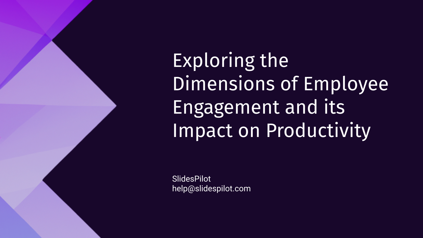 Exploring the Dimensions of Employee Engagement and its Impact on Productivity