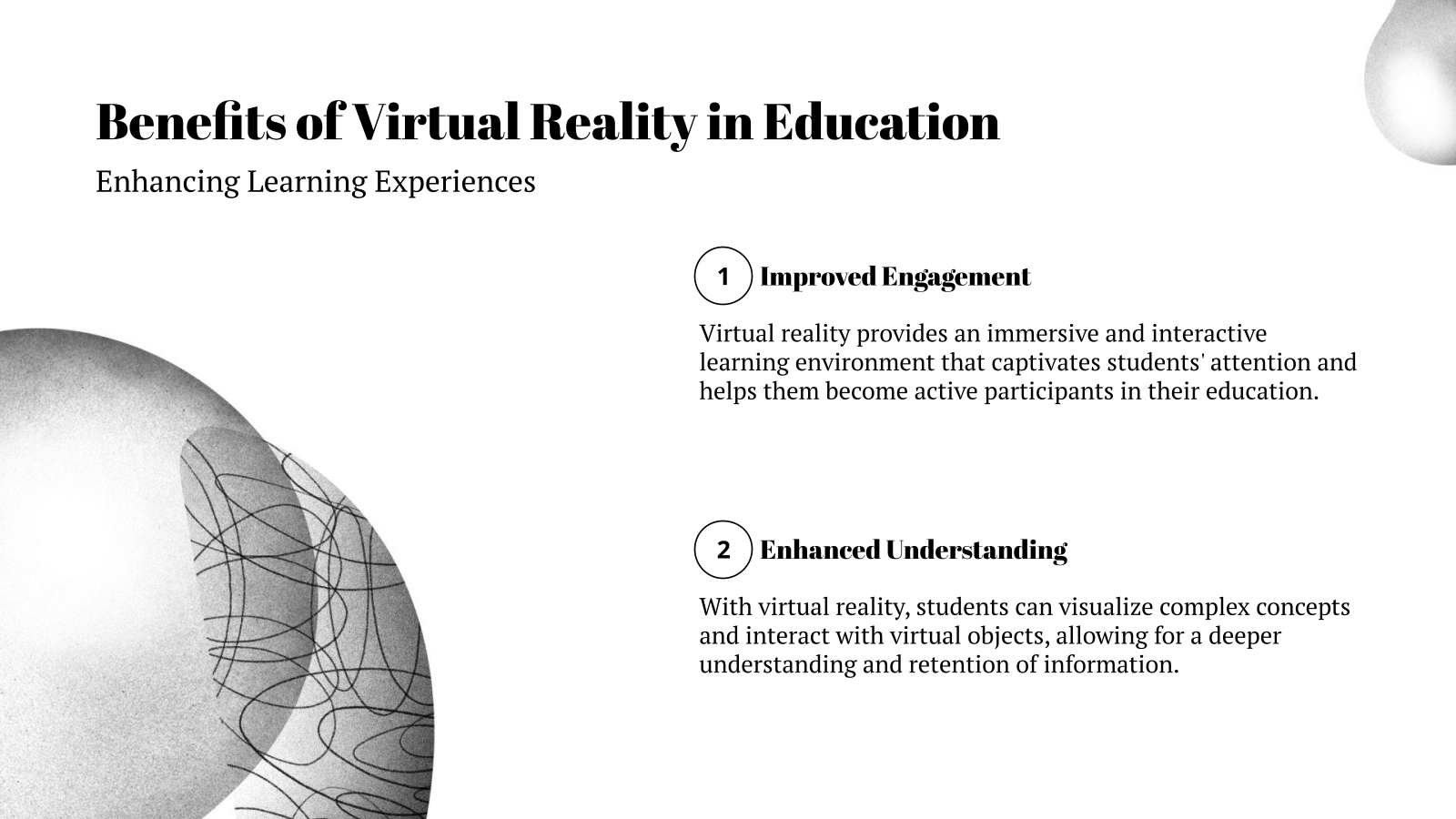 Benefits of Virtual Reality in Education