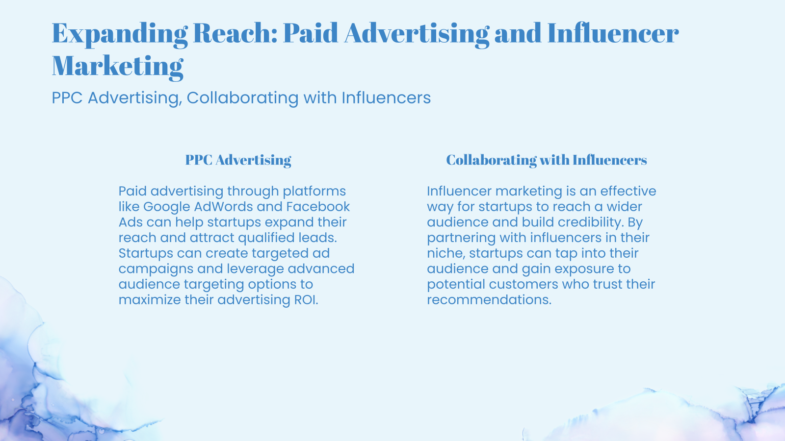 Expanding Reach: Paid Advertising and Influencer Marketing